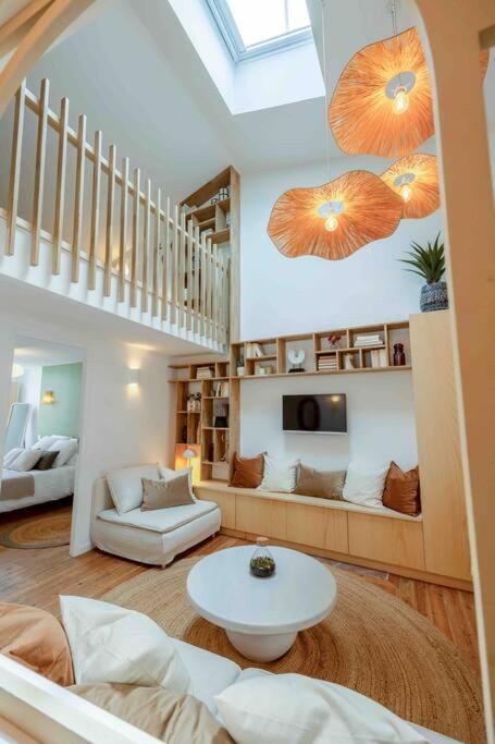 Ღ Mezzanine • T4 Spacieux, Lumineux Et Cosy La Rochelle  Zewnętrze zdjęcie