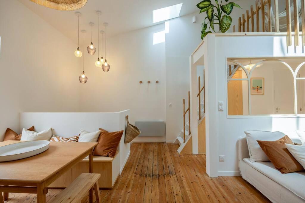 Ღ Mezzanine • T4 Spacieux, Lumineux Et Cosy La Rochelle  Zewnętrze zdjęcie